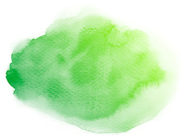 Abstrait vert aquarelle fond. — Photo