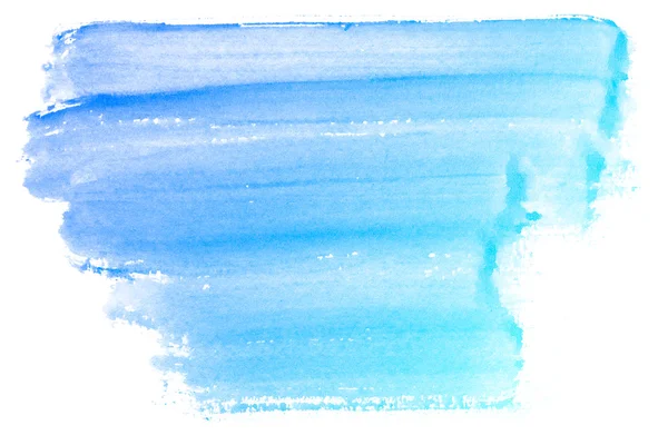 Αφηρημένο μπλε φόντο ακουαρέλα. — Φωτογραφία Αρχείου