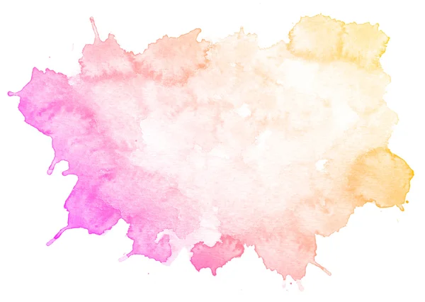 Abstrakte rosa Aquarell Hintergrund. — Stockfoto