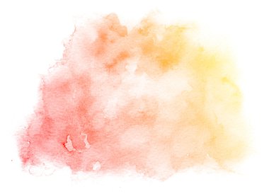 Soyut kırmızı suluboya arkaplanı.