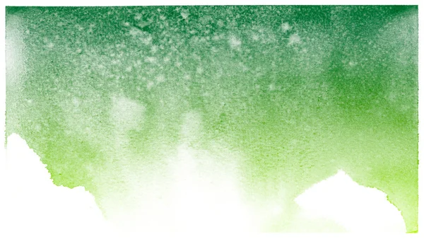 Abstrait vert aquarelle fond. — Photo