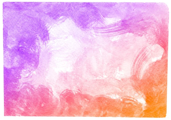 Abstrait fond d'aquarelle violet. — Photo