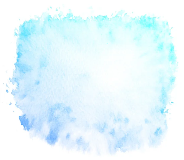 Astratto sfondo blu acquerello. — Foto Stock