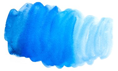 soyut mavi suluboya arkaplan.