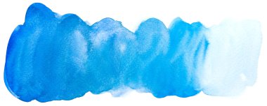 soyut mavi suluboya arkaplan.