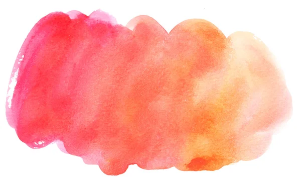 Abstract red watercolor background. — Stock Photo, Image