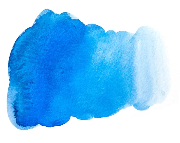 Abstract blue watercolor background. — Stock Photo, Image