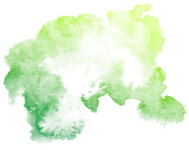 soyut yeşil suluboya arkaplan.