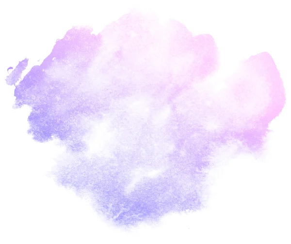 Abstraktní fialová akvarel pozadí. — Stock fotografie