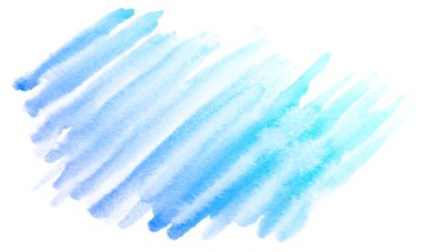 soyut mavi suluboya arkaplan.