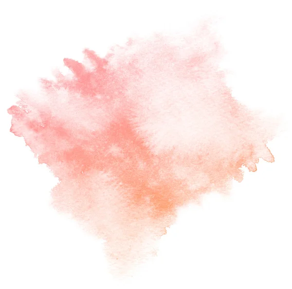 Abstrait fond aquarelle rouge. — Photo