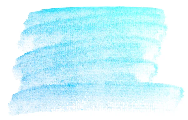 Abstraktní modré akvarel pozadí. — Stock fotografie