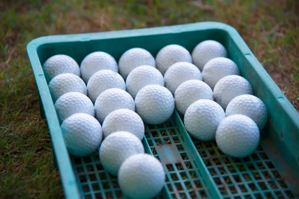 Golf ball tray.used training golf balls in automatic machine tray