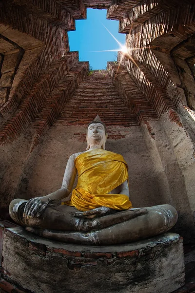 Tempio Nakhon Luang Castello Nakhon Luang Nakhon Luang Ayuthaya Castl — Foto Stock