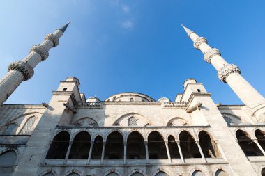 Istanbul'da caminin alt görünümü