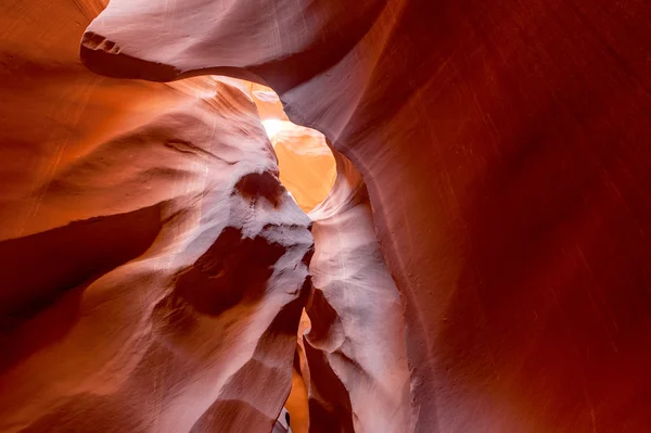 抽象的砂岩脸上羚羊峡谷，页，亚利桑那州，美国 — 图库照片