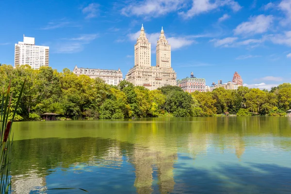 Paisaje de verano en el Parque Central, Nueva York, EE.UU. —  Fotos de Stock