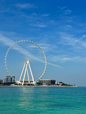 Bluewater Adaları 'nda dönme dolap Dubai gözü. Yüksek kalite fotoğraf