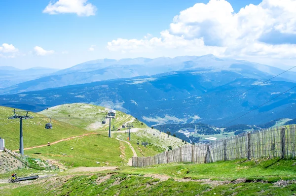 Muhteşem en iyi manzarasına Pyrenees dağ sırtı