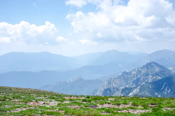 Dağ sırtı Üstten Görünüm