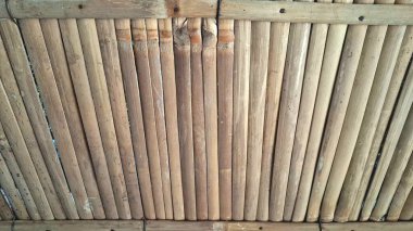 Geleneksel Endonezya Bambu Madde Örnekleri Rustik Ayrıntılarla Yakın Çekim