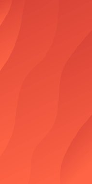 Arkaplan Gradyan turuncusu. Hat dalgaları. Terracotta renk çevresi