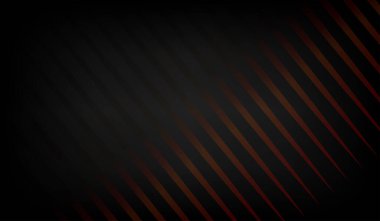 Modern ve sofistike bir görüntü sunan kırmızı köşegen çizgileri olan soyut, koyu bir arkaplan.