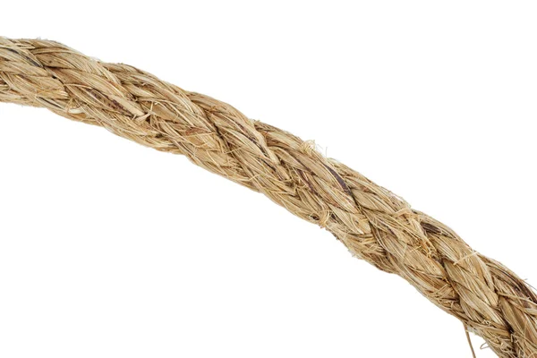 Котушка мотузки ізольована на білому тлі — стокове фото