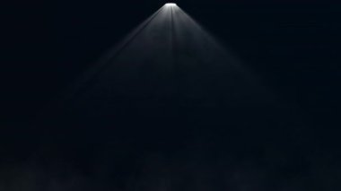 Sahne Işığı Arkaplan Animasyonu. Karanlık sahnede gerçekçi ışık huzmeleri ve duman. Konser girişi, logo, müzik videosu, tiyatro sahnesi ya da dramatik olay tanıtımı için mükemmel. Döngü hazır.