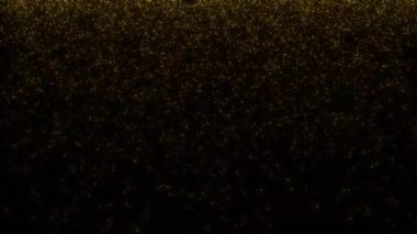 Saydam Arkaplanda Düşen Parçacıklar Animasyonu. Gerçekçi Toz, Kar, Parıltı ve Video Düzenleme için Bokeh Efektleri. VFX Projeleri için Hareket Grafikleri.