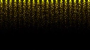 Saydam Arkaplanda Düşen Parçacıklar Animasyonu. Gerçekçi Toz, Kar, Parıltı ve Video Düzenleme için Bokeh Efektleri. VFX Projeleri için Hareket Grafikleri.