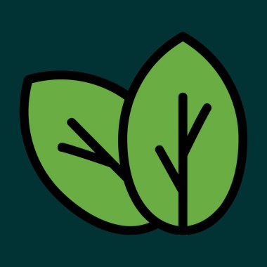 Tütün simgesi, vektör illüstrasyonu basit tasarım