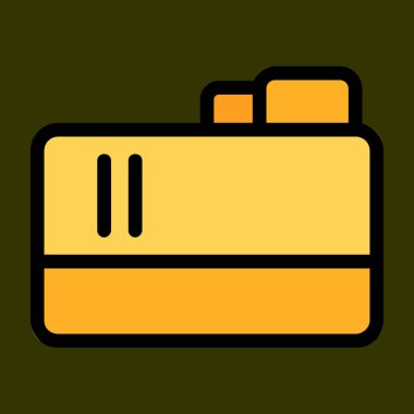 dizin simgesi, vektör illüstrasyonu basit tasarım