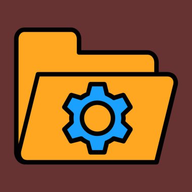 dizin simgesi, vektör illüstrasyonu basit tasarım