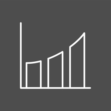 büyüme simgesi, vektör illüstrasyonu basit tasarım