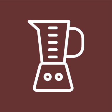 Blender simgesi, vektör illüstrasyonu basit tasarım