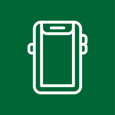 mobil simge, vektör illüstrasyonu basit tasarım