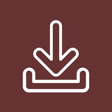 Simge indir, vektör illüstrasyonu basit tasarım