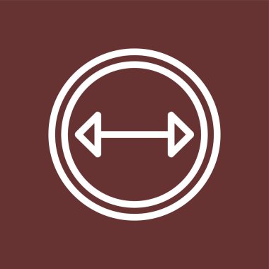 el arabası simgesi, vektör illüstrasyonu basit tasarım