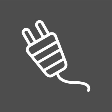 Pompalama simgesi, vektör illüstrasyonu basit tasarım