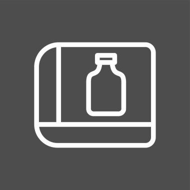 İmla kitabı simgesi, vektör illüstrasyonu basit tasarım