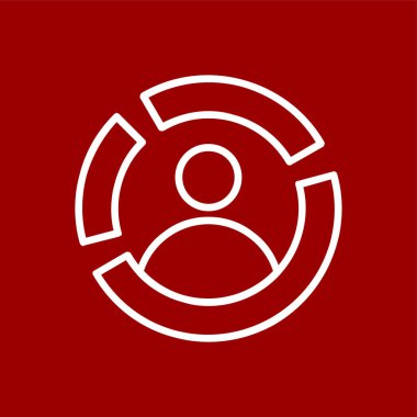 Yetenek Simgesi, vektör illüstrasyonu basit tasarım