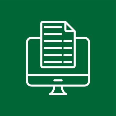 Günlük simgesi, vektör illüstrasyonu basit tasarım