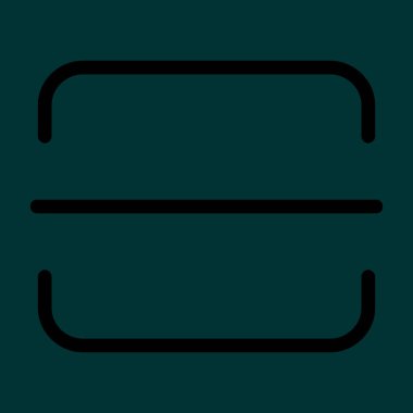 QR kod simgesi, vektör illüstrasyonu basit tasarım