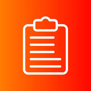 Pano simgesi, vektör illüstrasyonu basit tasarım