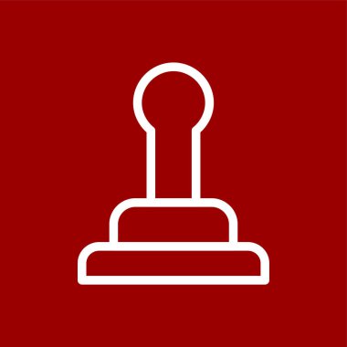 pul simgesi, vektör illüstrasyonu basit tasarım