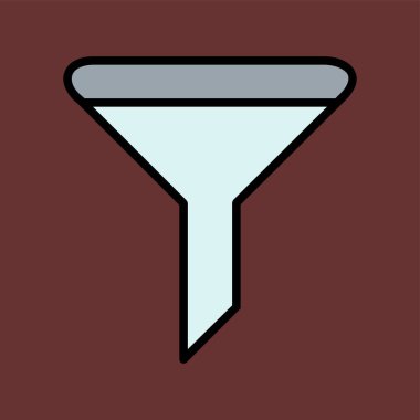 huni simgesi, vektör illüstrasyonu basit tasarım