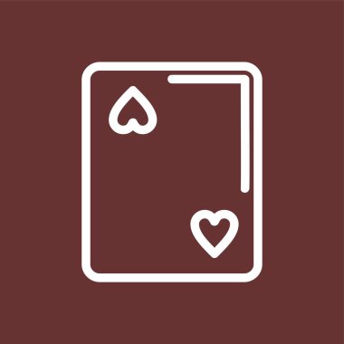 Kalp simgesi, vektör illüstrasyonu basit tasarım