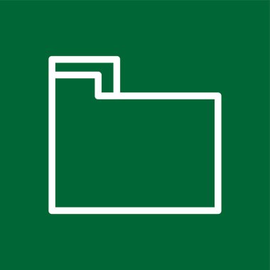 dizin simgesi, vektör illüstrasyonu basit tasarım