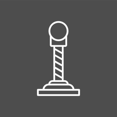 dişli simgesi, vektör illüstrasyonu basit tasarım